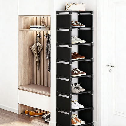 👟 LIMITED-TIME 50% OFF! ✨ Vertical Shoe Rack – Space-Saving, Modular, Waterproof Shelves 🏠