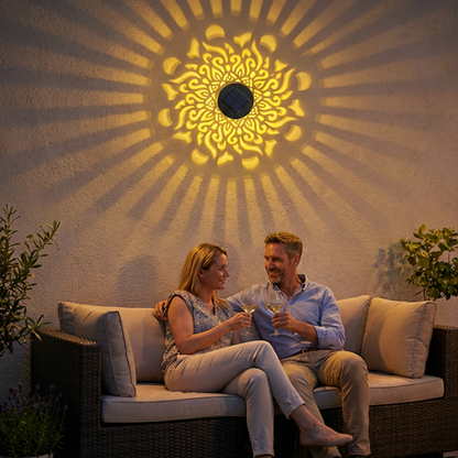 💎 50% OFF !!! ⏰ Solar-Powered Mandala Projector Light – Unique Mandala Projection, Eco-Friendly & Weatherproof 🌿🌙