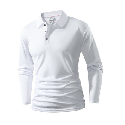 💎 68% OFF! 💎 Men's Solid-Color Business-Casual Long Sleeve Shirt – Classic Collar, Breathable Fabric & Refined 3-Button Placket 👔👕