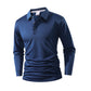 💎 68% OFF! 💎 Men's Solid-Color Business-Casual Long Sleeve Shirt – Classic Collar, Breathable Fabric & Refined 3-Button Placket 👔👕