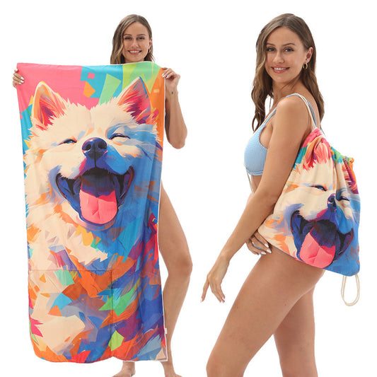 🎒 LIMITED-TIME 50% OFF! ✨ 2-in-1 Beach Towel Backpack – Sandproof, Quick-Dry ✨