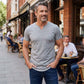 👕 LIMITED-TIME 50% OFF! 💪 Men's Casual Solid Athletic V-Neck T-Shirt – Slim Fit, Premium Stretch, Modern Style ✨