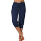 🩳 LIMITED-TIME 50% OFF! ✨ Cropped Sweatpants – Drawstring Waist, Side Pockets, Cuffed, Soft ✨