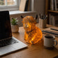 💎 50% OFF! 💎 Cute Highland Cow Night Light – Handcrafted Resin, Warm Amber Glow & Rustic Farmhouse Charm (2 Sizes) 🐄🌙