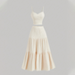 👗 LIMITED-TIME 50% OFF! 💥 High Waist A-Line Skirt and Cami Top Set – Tiered Skirt, Crinkle Fabric, Boho-Chic ✨