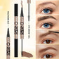 ✏️ LIMITED-TIME BUY 1 GET 1 FREE! ✨ 2-in-1 Waterproof Eyebrow Pencil – Fork-Tip, Long-Wearing, Natural Brows 🖤