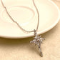 💎 50% OFF! 💎 Sparkling Cross Pendant Earrings & Necklace Set – Hypoallergenic, Zircon-Inlaid & Faith-Inspired Elegance ✨🕊️