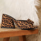 💎 60% OFF! 💎 Square Toe Leopard Slip-On Heeled Sandals – Block Heel, Bow Detail & Bold Print (Sizes 36–43) 👠🐆