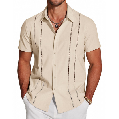 👔 LIMITED-TIME 50% OFF! 💥 Men's Breathable Quick-Dry Button-Down Shirt – Structured Fit, Relaxed Cut, Versatile ✨