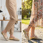 👡 LIMITED-TIME 50% OFF! 💎 Women's Mary Jane Mules – Woven, Square Toe, Adjustable Strap, Slip-On ✨