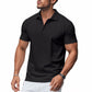 👔 LIMITED-TIME 50% OFF! ✨ Men's Quick-Dry Lapel T-Shirt – Athletic Fit, 5 Colors, M-4XL 🍁