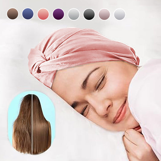 👒 LIMITED-TIME 50% OFF! ✨ Stretchy Twist Hair Hat – Universal Fit, Soft PVC, Solid Colors, 8 Styles ✨