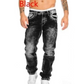 👖 LIMITED-TIME 50% OFF! ✨ Men's Straight-Leg Stretch Jeans – Hip-Hop Fit, Vintage Wash, S-5XL 🎯