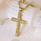 ✝️ 50% OFF NOW! 🔥 Jesus Crucifix Pendant Necklace – 14K Gold Plated, Gift Box & Spiritual Protection 🙏
