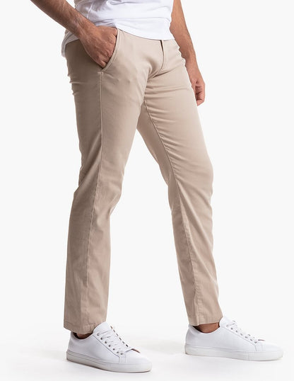 💎 -50% FLASH SALE! 💎 Men's Ultimate Stretch Khakis: Wrinkle-Free, Microfiber & Slim Fit – The Only Pants You Need!