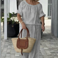 👗 LIMITED-TIME 50% OFF! 💥 Women's Drawstring Top & Pants Loungewear Set – Casual, Soft, Daily Comfort ✨