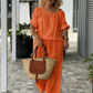 👗 LIMITED-TIME 50% OFF! 💥 Women's Drawstring Top & Pants Loungewear Set – Casual, Soft, Daily Comfort ✨