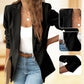 🧥 LIMITED-TIME 50% OFF! ✨ Elegant Lapel Jacket – Soft Fabric, One-Button, Versatile, Women's ✨