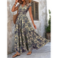 🦋 LIMITED-TIME 50% OFF! ✨ V-Neck Floral Maxi Dress – Smocked, Bohemian ✨