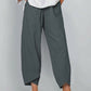 💎 -50% VINTAGE ASYMMETRICAL PANTS! 💎 Elastic Waist, Deep Pockets & Unique Cut – Casual Comfort Redefined