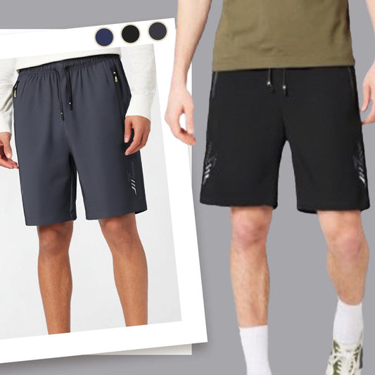 🩳 LIMITED-TIME 50% OFF! 🏃‍♂️ Men's Cooling Airy Quick-Dry Shorts – Lightweight, Moisture-Wicking, High Elasticity 🍂