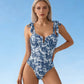 💎 -50% ON WOMEN'S FASHION PRINTED ONE-PIECE SWIMSUIT! 💎 Chic Prints, Adjustable Straps & Quick-Dry Fabric ✨