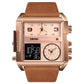 💎 -50% ON MEN'S SQUARE SPORT WATCH! 💎 Durable Design, Water-Resistant & Modern Look ✨
