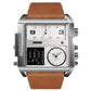 💎 -50% ON MEN'S SQUARE SPORT WATCH! 💎 Durable Design, Water-Resistant & Modern Look ✨