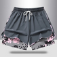 💎 -50% ON 2-IN-1 ATHLETIC SHORTS! 💎 Breathable Fabric, Camo Liner & Pockets for Women🏃‍♀️✨