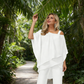 👗 LIMITED TIME 50% OFF! 💫 Women’s Irregular Chiffon & Wide-Leg Pants Set – Elegant, Airy, Modern 💃
