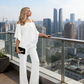 👗 LIMITED TIME 50% OFF! 💫 Women’s Irregular Chiffon & Wide-Leg Pants Set – Elegant, Airy, Modern 💃