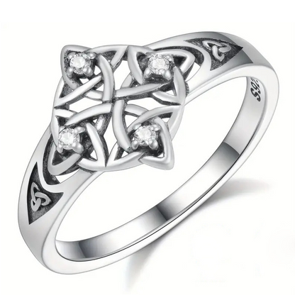 💎 -60% on Vintage Trinity Celtic Knot Ring！💎 Authentic Celtic Design, Durable Copper & Two Distinct Styles for Symbolic Elegance✨