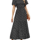 👗 LIMITED TIME: 50% OFF! 🌸 2026 Women's Floral Maxi Dress – Smocked Waist, Flutter Sleeves & Flowery Print ✨