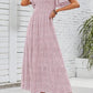 👗 LIMITED TIME: 50% OFF! 🌸 2026 Women's Floral Maxi Dress – Smocked Waist, Flutter Sleeves & Flowery Print ✨