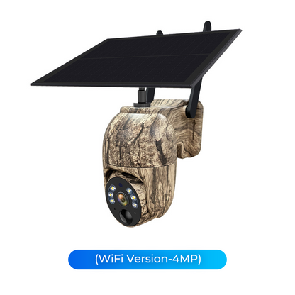 🌞 LIMITED TIME 50% OFF! 📡 WiFi Solar Security Camera – 4MP Color Night Vision, 360° PTZ & IP66 Weatherproof 🎥