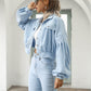 💎 FLASH SALE -50% on Women's Cropped Corduroy Jacket! 💎 Retro Style with Dramatic Balloon Sleeves for a Bold Fashion Statement✨