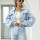 💎 FLASH SALE -50% on Women's Cropped Corduroy Jacket! 💎 Retro Style with Dramatic Balloon Sleeves for a Bold Fashion Statement✨