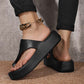 💎 -50% ON TRENDY TOE-LOOP PLATFORM SANDALS! 💎 Minimalist Design, Anti-Slip Sole & Lightweight EVA ✨