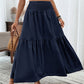 🧕 LIMITED-TIME 50% OFF! ✨ High-Waist Smocked Maxi Skirt – Flowy, Modest, Versatile 🌸