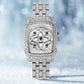 💎 -50% ON WOMEN'S RHINESTONE-ENCRUSTED QUARTZ WRISTWATCH! 💎 Luxury Bling Design, Reliable Quartz Movement & Elegant Case ✨