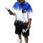 💎 -50% ON BOYS' 3D PRINT T-SHIRT & SHORTS SET! 💎 Vibrant Graphics, Breathable Polyester & Durable for Play ✨