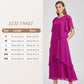💎 50% OFF ELEGANT LUSH DRESS ! 💎 Flutter Sleeves, Flowy Tiered Design & Premium Soft Fabric ✨