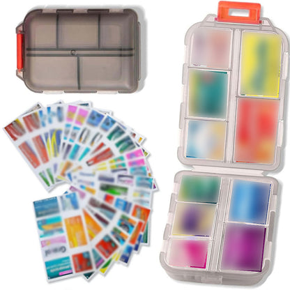 💎 -50% ON 10-COMPARTMENT TRAVEL PILL ORGANIZER! 💎 147 Medicine Labels, Waterproof & Portable Design ✨