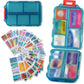 💎 -50% ON 10-COMPARTMENT TRAVEL PILL ORGANIZER! 💎 147 Medicine Labels, Waterproof & Portable Design ✨