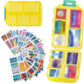 💎 -50% ON 10-COMPARTMENT TRAVEL PILL ORGANIZER! 💎 147 Medicine Labels, Waterproof & Portable Design ✨