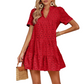 💎 50% OFF WOMEN'S EYELET LACE DRESS ! 💎 Flowy Babydoll Cut, Breathable Cotton & 9 Chic Colors ✨