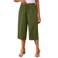 👖 LIMITED-TIME 50% OFF! ✨ Women's Capri Pants – Drawstring Waist, 6 Colors, S-2XL 🌿