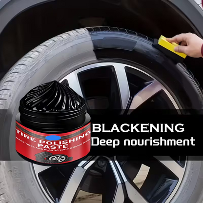 🚗 BUY 2 GET 1 FREE! Tire & Trim Restorer Paste – Instant Deep Black, Lasting Protection Against Cracking 🎁