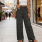 👖 LIMITED-TIME 50% OFF! ✨ Women's Smocked High Waist Wide Leg Pants – Flattering, Breezy, Chic 🌸