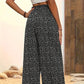 👖 LIMITED-TIME 50% OFF! 💥 Women's Smocked High Waist Wide Leg Pants – Flowy, Comfy, Boho Chic